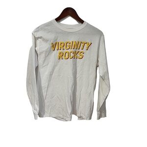 Virginity rocks long sleeve top top size medium
